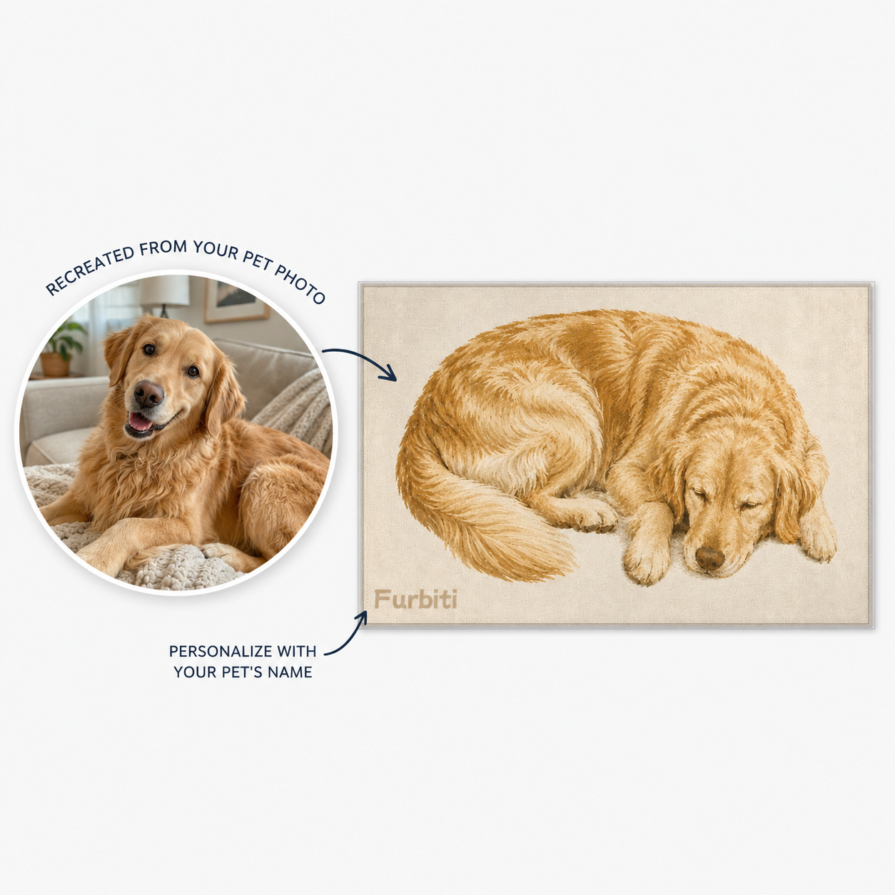 Custom Pet Doormats & Rugs
