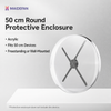 ClearView™ 3D Hologram Fan Protective Display Enclosure