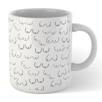 Boob Pattern Mug