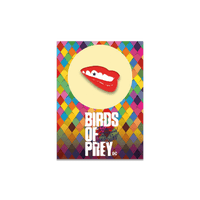 Harley Quinn Birds of Prey Collectable Pin Badge - Lips
