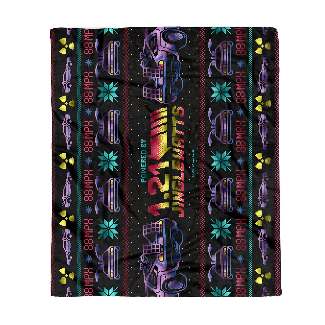 Back To The Future Jingle Watts Fleece Blanket