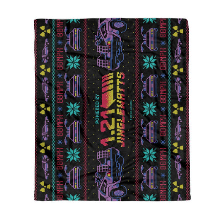 Back To The Future Jingle Watts Fleece Blanket