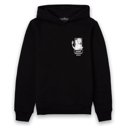 Pokémon Charmander Manga Hoodie - Black