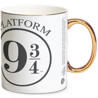Harry Potter Platform 9¾ Mug - Gold
