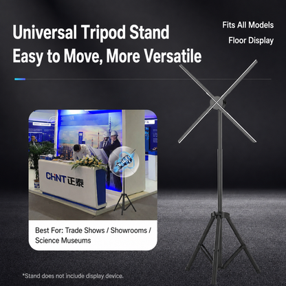 ClearView™ 3D Hologram Fan Protective Display Enclosure