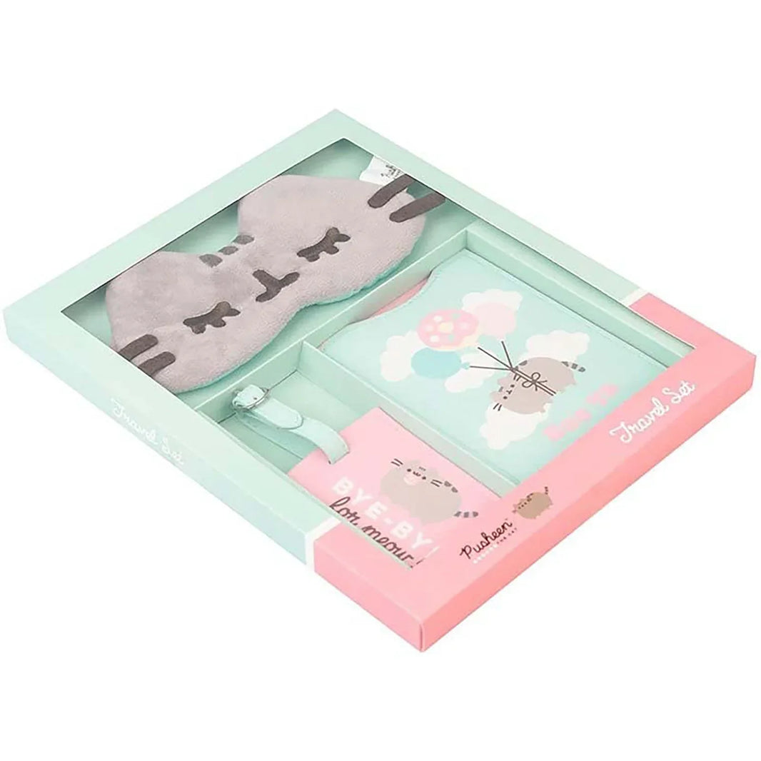Pusheen Foodie Collection Reisepasshülle und Kofferanhänger
