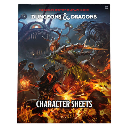 Dungeons  Dragons 2024 Character Sheets