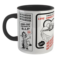 Beetlejuice Sandworm Instructional Mug