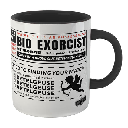 Beetlejuice Jetzt Anrufen Tasse