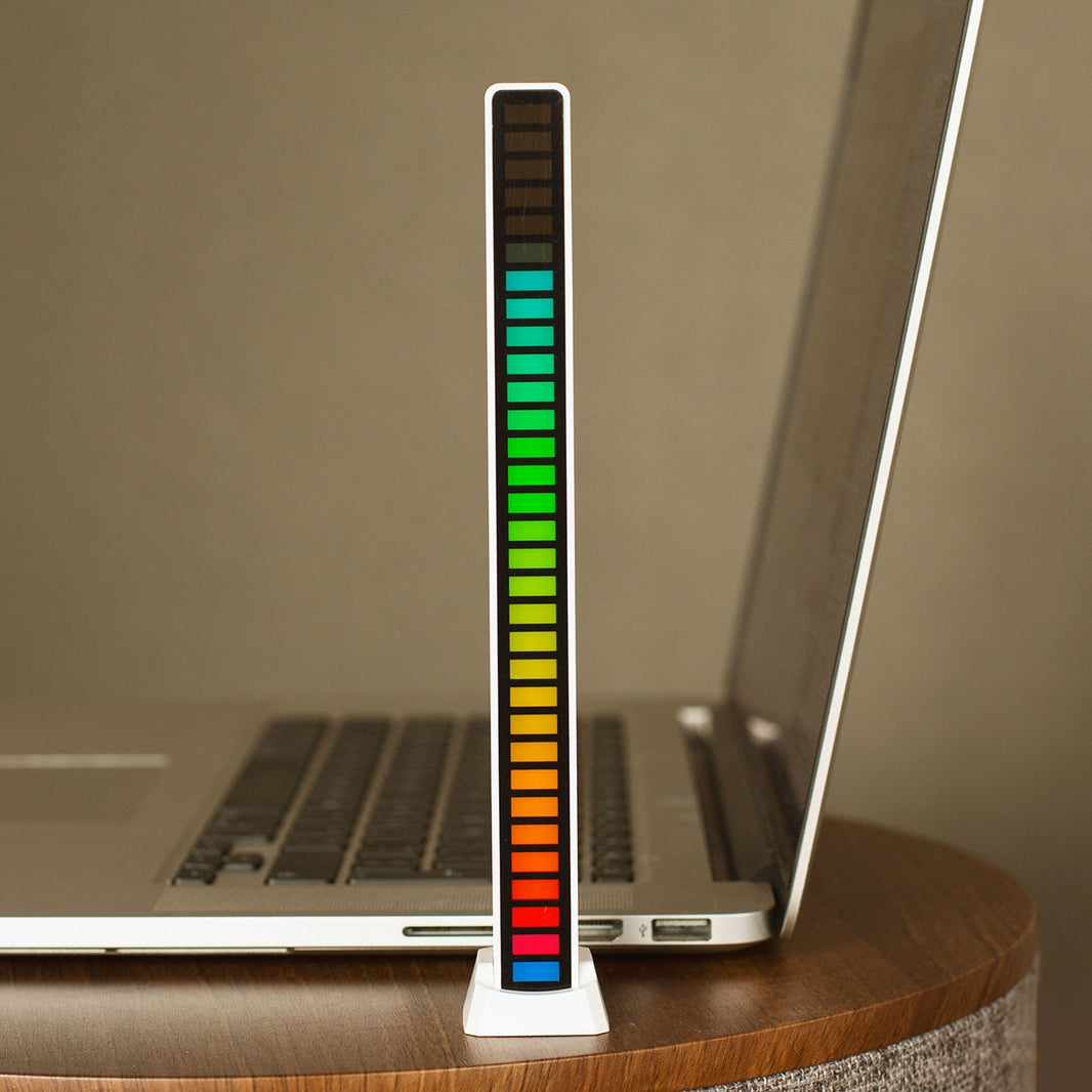 Equaliser Light Bar Multicolour Rechargeable Transform Sound to Light