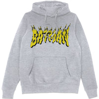 DC Comics Batman Text Fire Hoodie