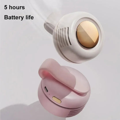 Tragbarer, wiederaufladbarer Clip-Ventilator für die Taille