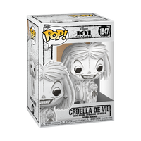 Disney Sketched Cruella De Vil Funko Pop Vinyl