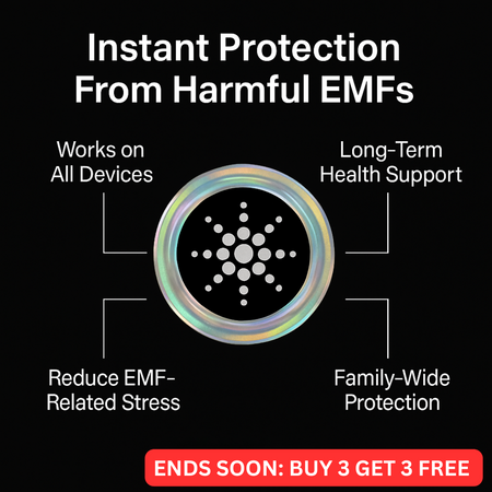 EMF Protection Sticker | Ultra-Thin Patch for Phones & Devices