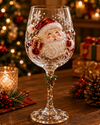 🔥🎁Christmas 3D Wine Glass Collection Gift Box Set✨🎅Magical Christmas  Glass Cup Collection