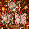 🔥Last Day 49% OFF🦋💵 Christmas Cash Gift Butterfly Ornament – Holiday Money Holder Keepsake 🎄✨