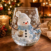 🎅Magical Christmas  Glass Cup Collection – Santa, Reindeer, Snowman & Christmas Tree