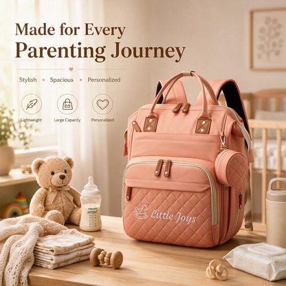 Personalized Multi-Function Diaper Backpack
