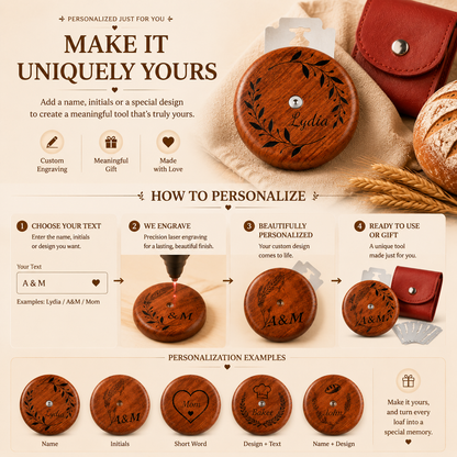 Personalized UFO Bread Lame