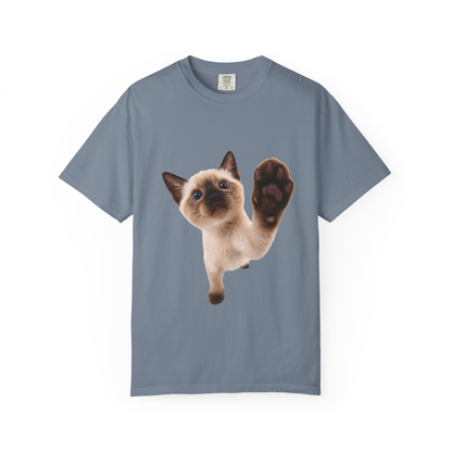Reaching Paw Cat Tee