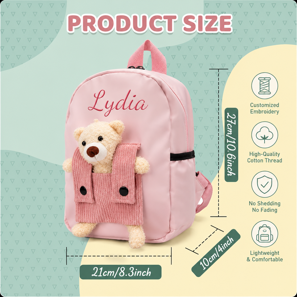 Snuggle Bear Backpack