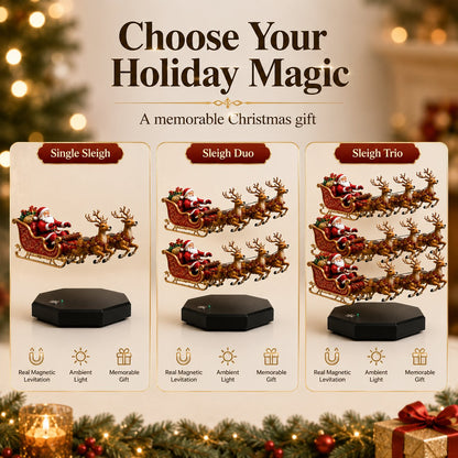 Santa’s Floating Sleigh — Christmas Display