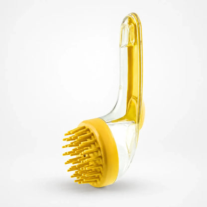 Pet Bath Brush with Built-in Shampoo Dispenser