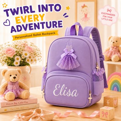 Personalized Ballet Belle Backpack