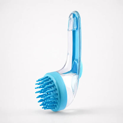 Pet Bath Brush with Built-in Shampoo Dispenser