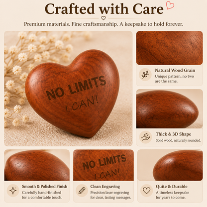 Personalized Wooden Heart Keepsake