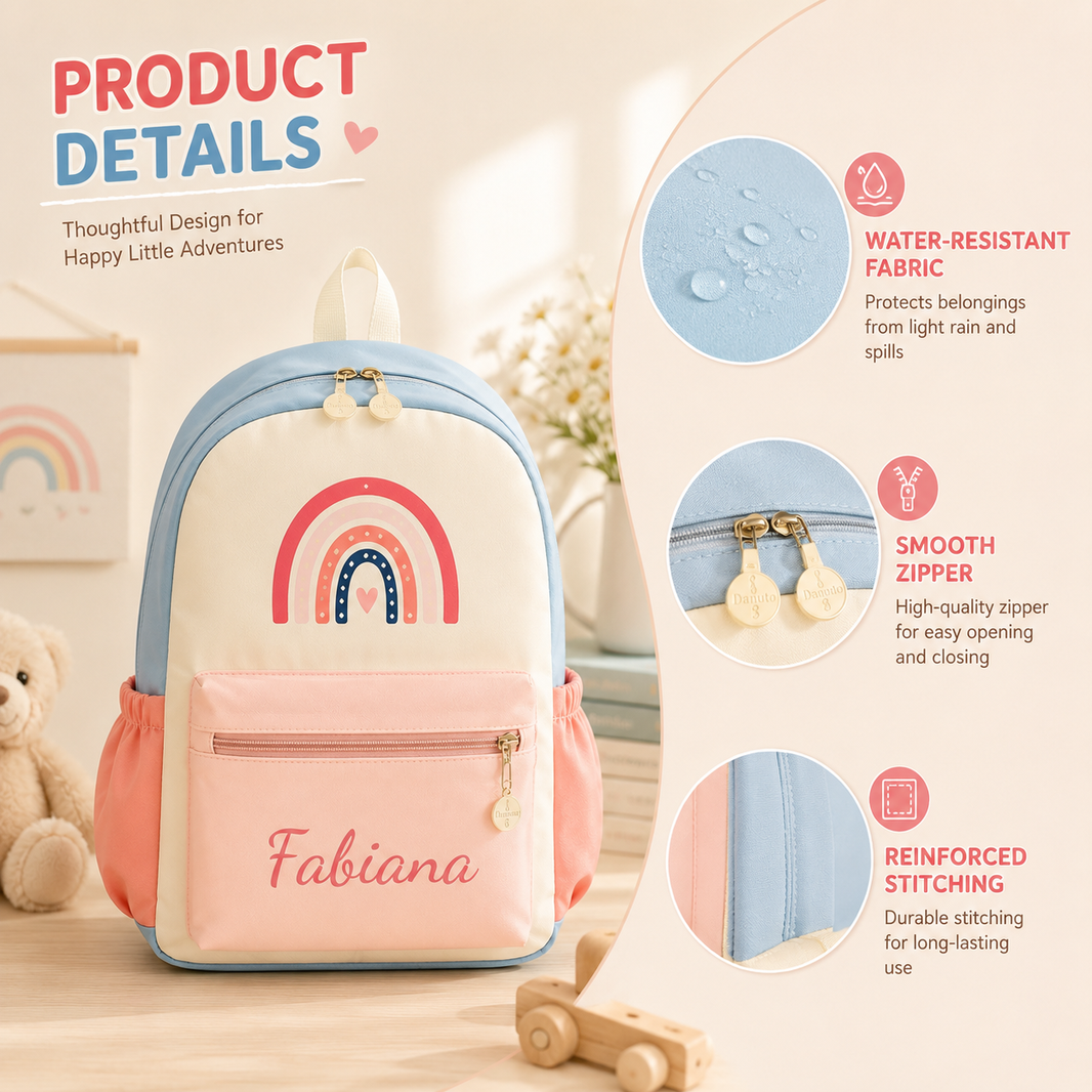 Personalized Explorer Toddler Backpack
