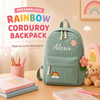 Personalized Meadow Corduroy Backpack