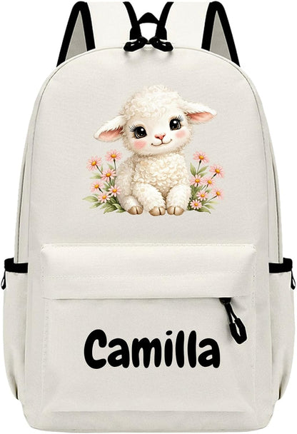 Personalized Varsity Initial Backpack