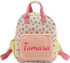 Personalized Strawberry Toddler Backpack