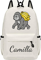 Personalized Varsity Initial Backpack