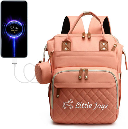 Personalized Multi-Function Diaper Backpack
