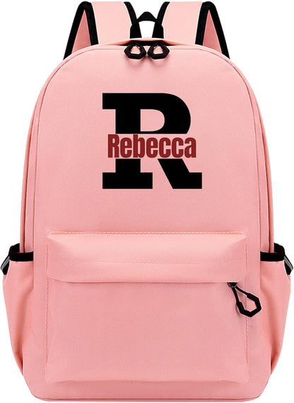 Personalized Varsity Initial Backpack