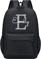 Personalized Varsity Initial Backpack