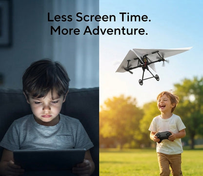 SkyGlider RC Paper Airplane-Christmas gift