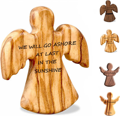 Personalized Wooden Angel Keepsake