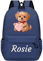 Personalized Varsity Initial Backpack