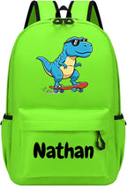 Personalized Varsity Initial Backpack
