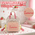 Personalized Strawberry Toddler Backpack