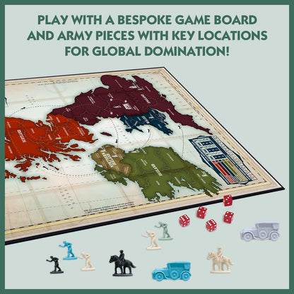 RISK Strategy Board Game - Peaky Blinders Edition