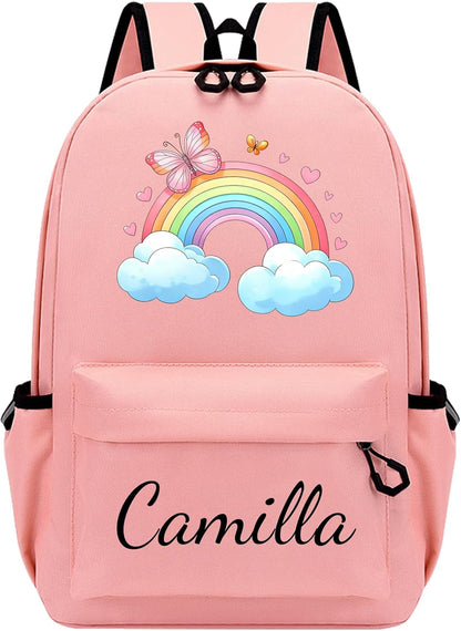 Personalized Varsity Initial Backpack