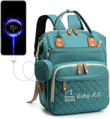 Personalized Multi-Function Diaper Backpack