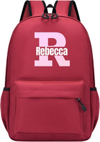 Personalized Varsity Initial Backpack