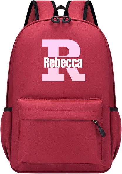 Personalized Varsity Initial Backpack