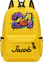 Personalized Varsity Initial Backpack