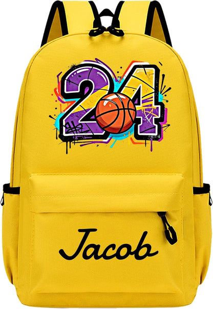 Personalized Varsity Initial Backpack